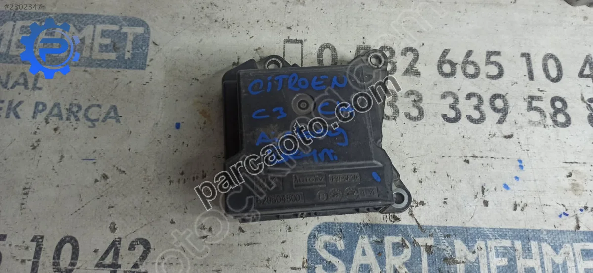 Citroen C3 Airbag Beyni - Konya Selçuklu