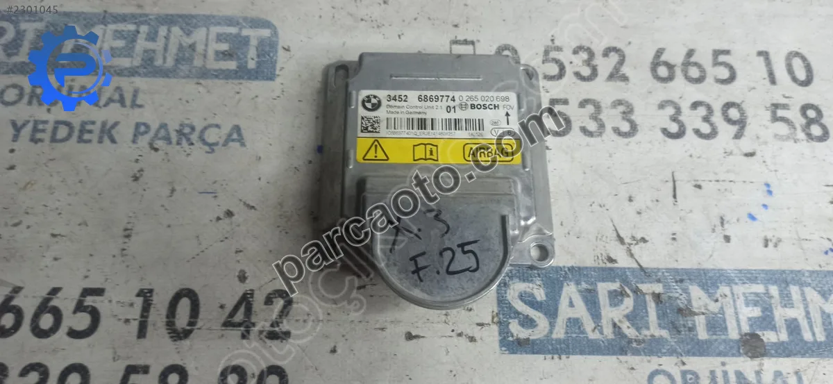 Bmw X3 Airbag Beyni - Konya Selçuklu
