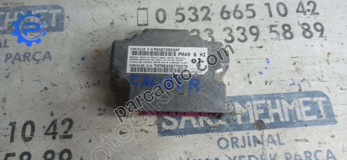 Çıkma dodge caliber airbag beyin