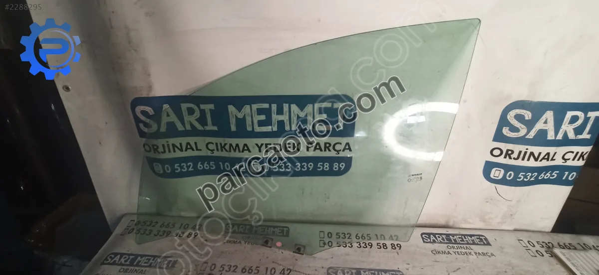 Çıkma renault clio 4 sol ön cam