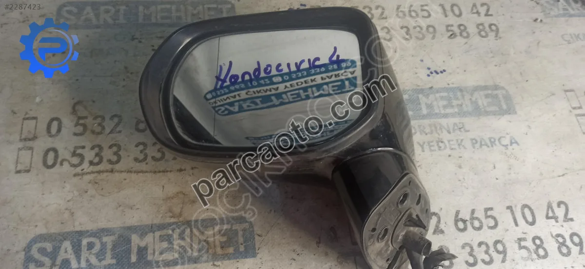 Honda Civic Dış Ayna Komple - Konya Selçuklu