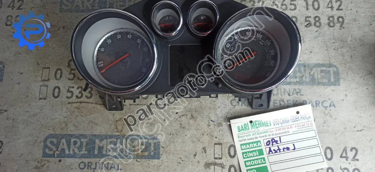 Opel Astra Gösterge Paneli - Konya Selçuklu