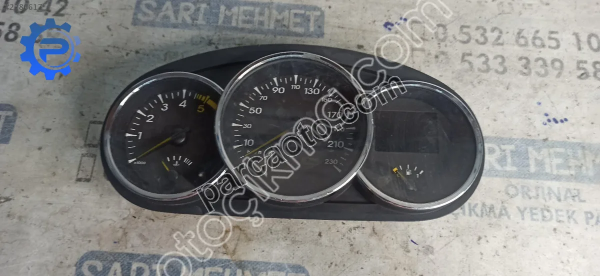 Renault Fluence Gösterge Paneli - Konya Selçuklu