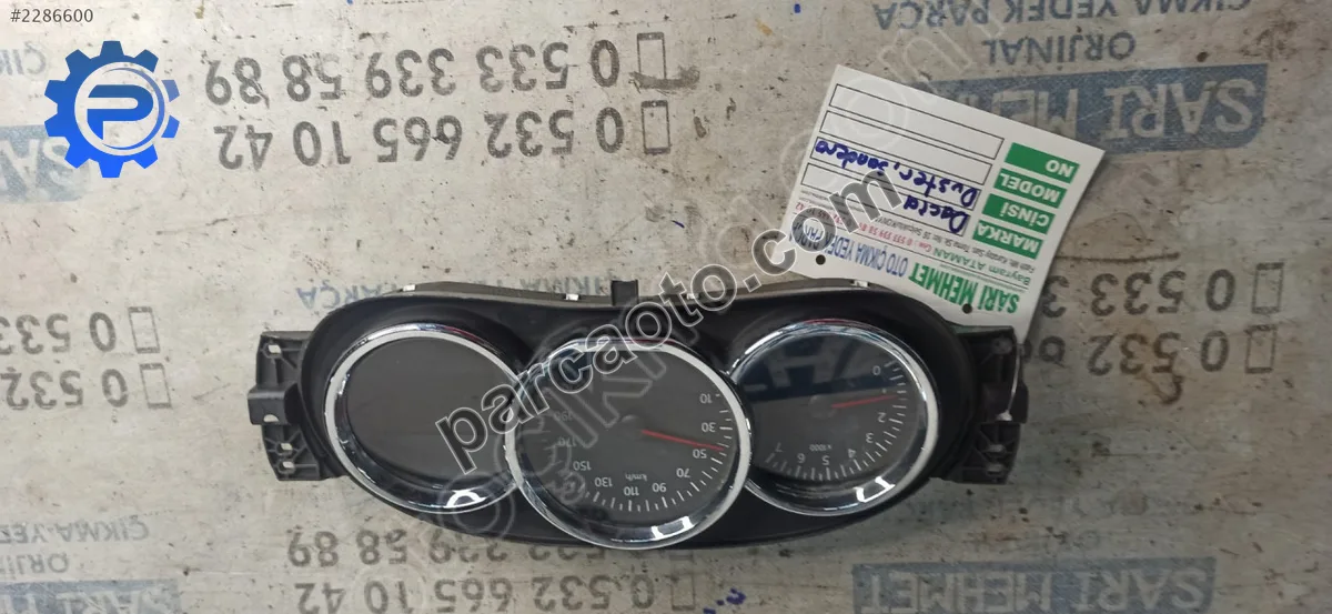 Dacia Duster Gösterge Paneli - Konya Selçuklu