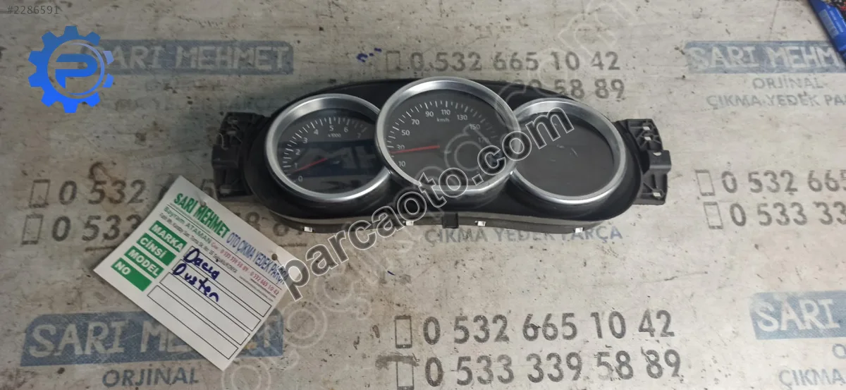 Dacia Duster Gösterge Paneli - Konya Selçuklu