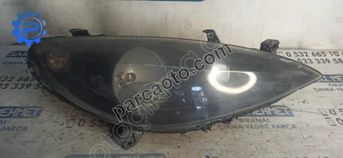 Çıkma peugeot 307 sağ ön far