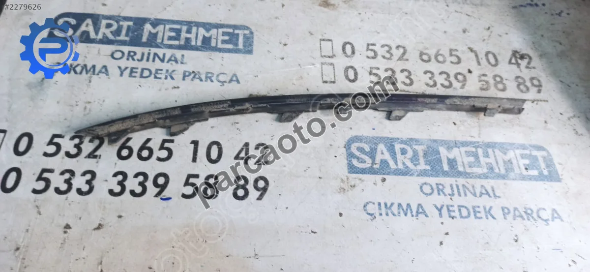 Çıkma vw passat b8 ön sol tampon çıtası