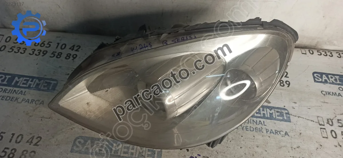 Çıkma mercedes w245 b serisi sol ön far