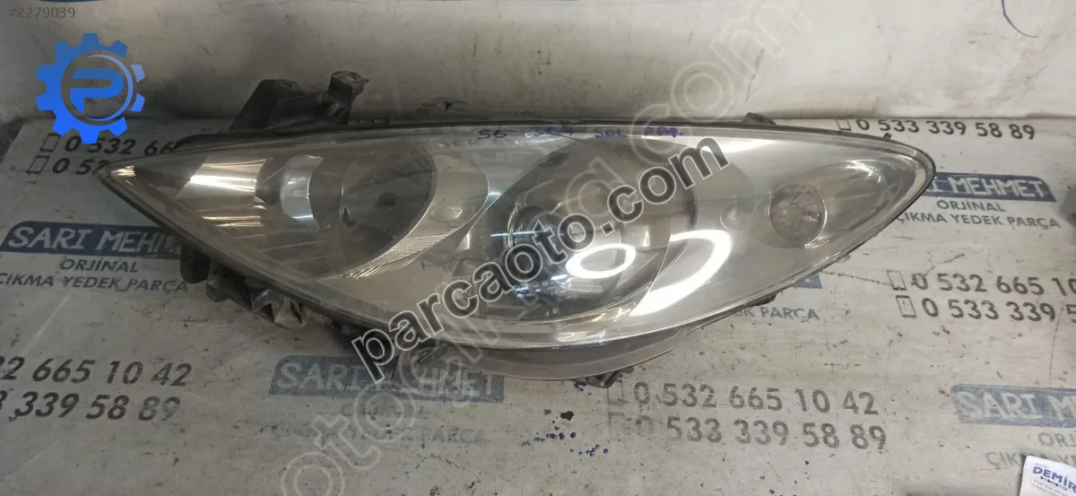 ÇIKMA PEUGEOT 307 SOL ÖN FAR ÇIKMA PEUGEOT 307 SOL ÖN FAR