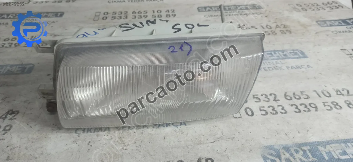 Çıkma nissan sunny sol ön far