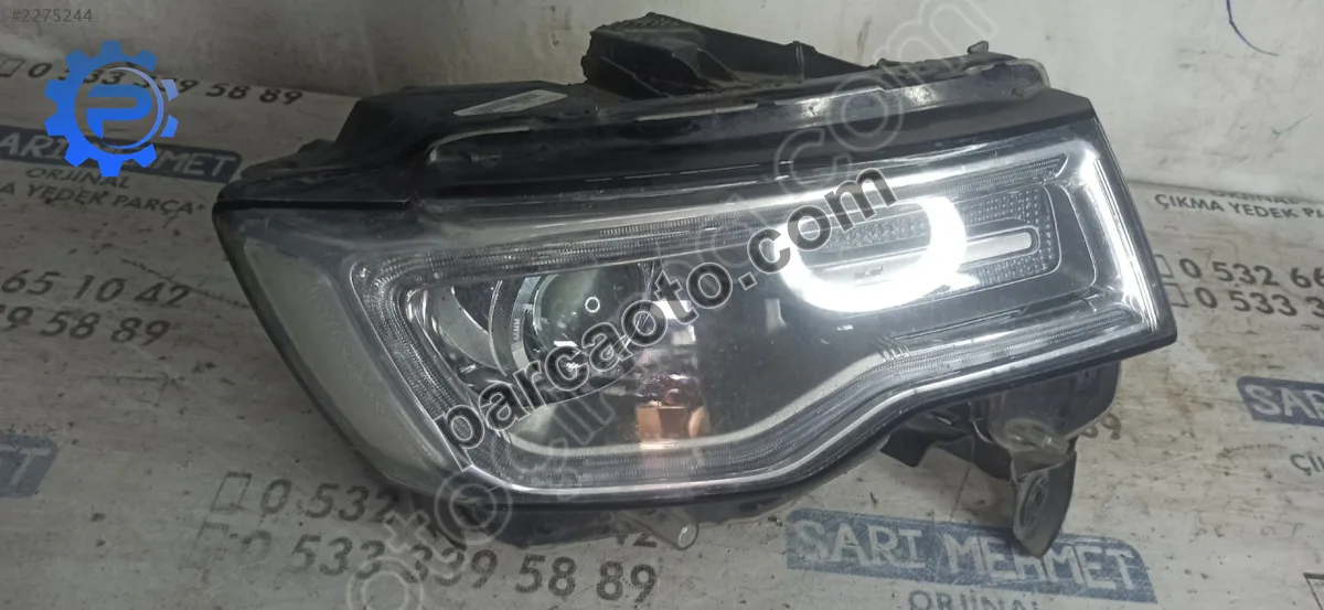 Çıkma jeep grand cherokee sağ ön far