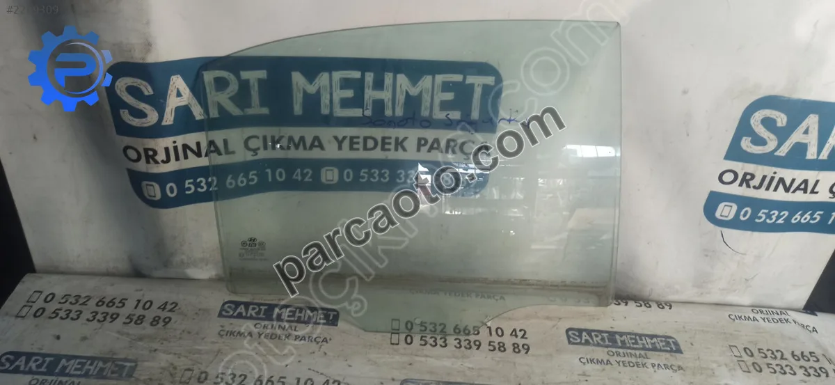 Çıkma hyundai sonato sağ arka cam