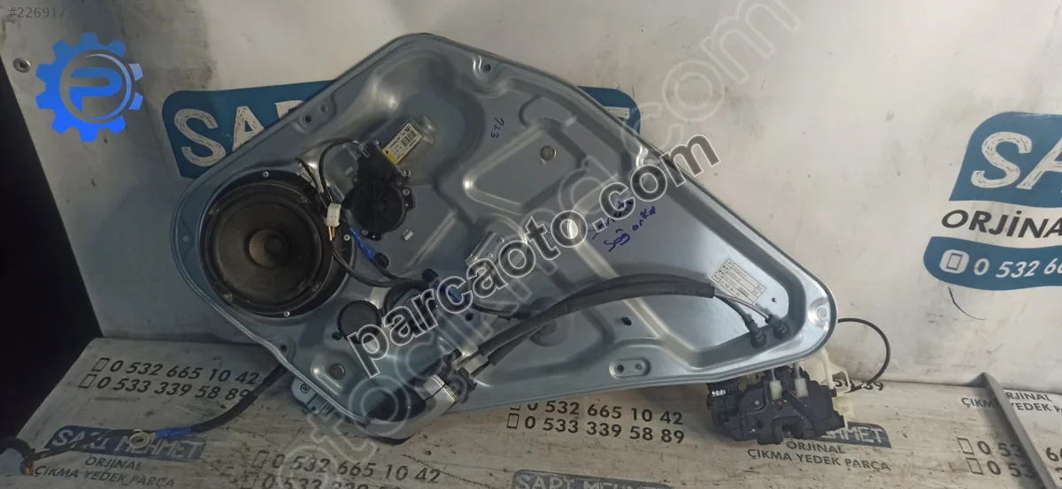 Çıkma hyundai sonato sağ arka cam krikosu