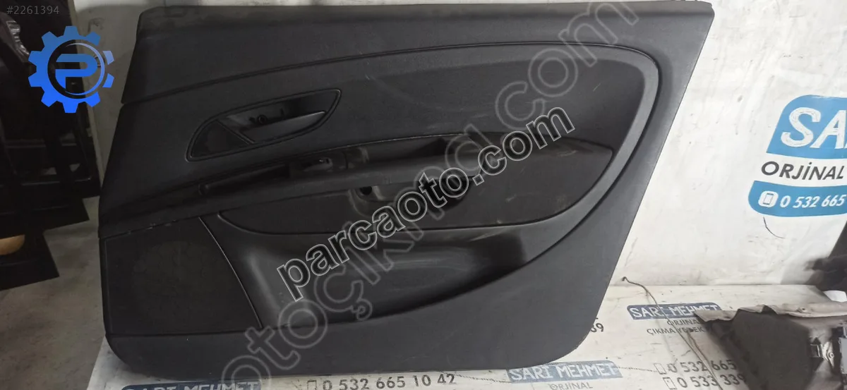 Çıkma fiat punto sağ ön iç kapı döşemesi