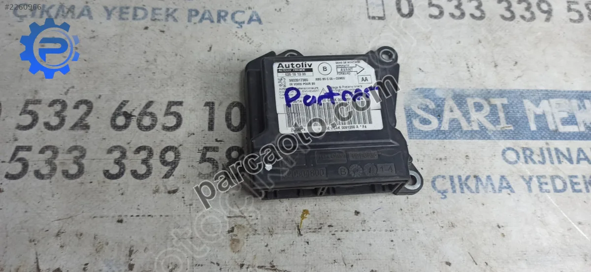 Peugeot Partner Airbag Beyni - Konya Selçuklu