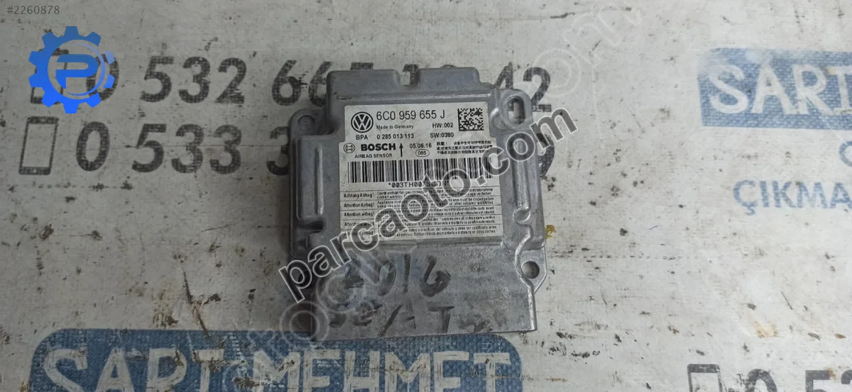 Skoda Fabia Airbag Beyni - Konya Selçuklu