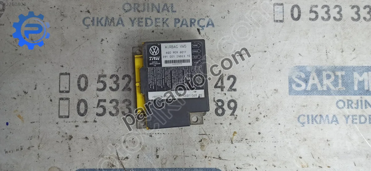 Volkswagen Polo Airbag Beyni - Konya Selçuklu