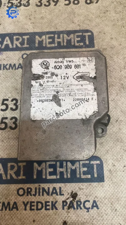 Volkswagen Polo Airbag Beyni - Konya Selçuklu