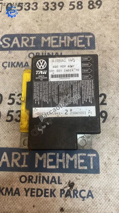 Çıkma seat ıbiza airbag beyni 6q0 909 601f