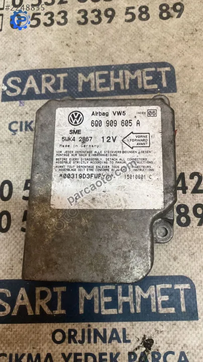 Volkswagen Caddy Airbag Beyni - Konya Selçuklu