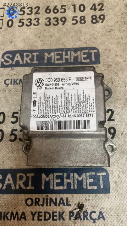 Volkswagen Jetta Airbag Beyni - Konya Selçuklu