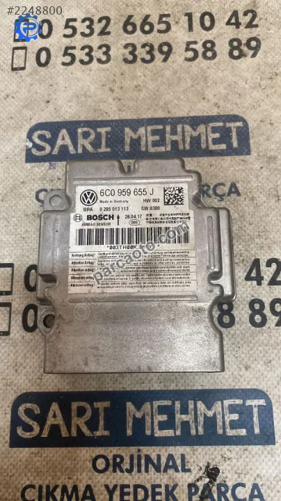 Volkswagen Polo Airbag Beyni - Konya Selçuklu