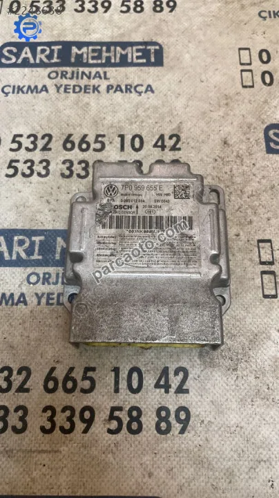 Çıkma porsche cayenne airbag beyini 7p0 959 655e
