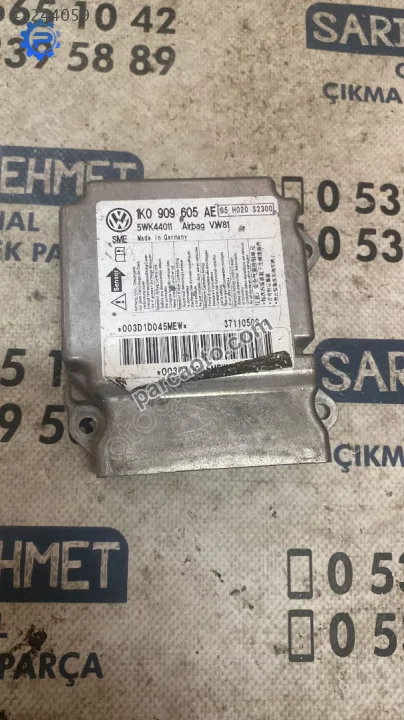 Çıkma vw golf 5 airbag beyni 1k0 909 605 ae