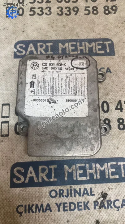 Çıkma vw polo airbag beyni 1c0 909 605 k
