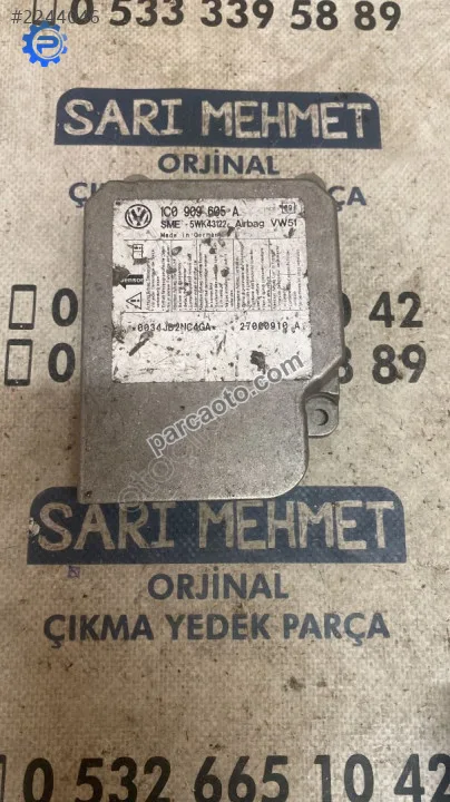 ÇIKMA VW GOLF AİRBAG BEYNİ 1C0 909 605 A ÇIKMA VW GOLF AİRBAG BEYNİ 1C0 909 605 A