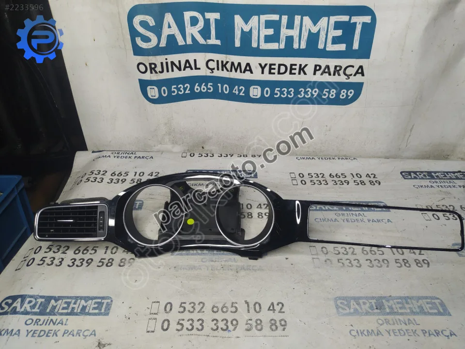 Çıkma vw jetta gösterge çerçevesi
