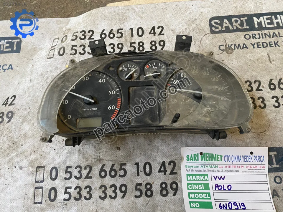 Volkswagen Polo Gösterge Paneli - Konya Selçuklu