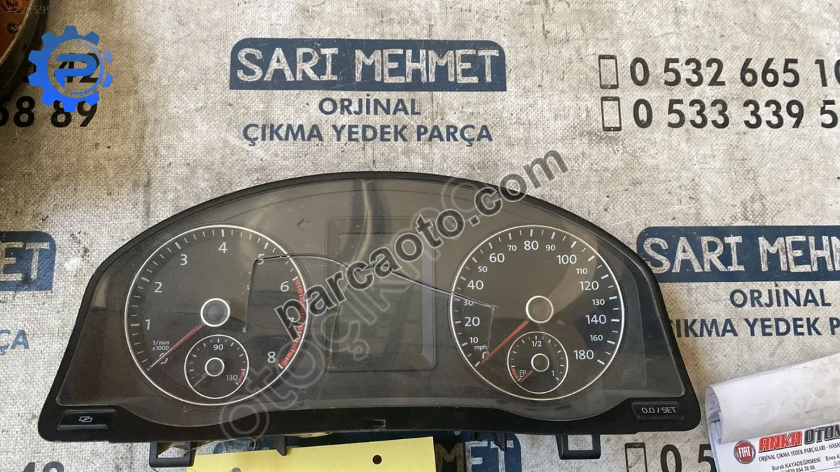 Çıkma audi e-tron kilometre gösterge saati