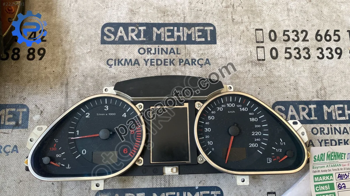 Audi Q7 Gösterge Paneli - Konya Selçuklu