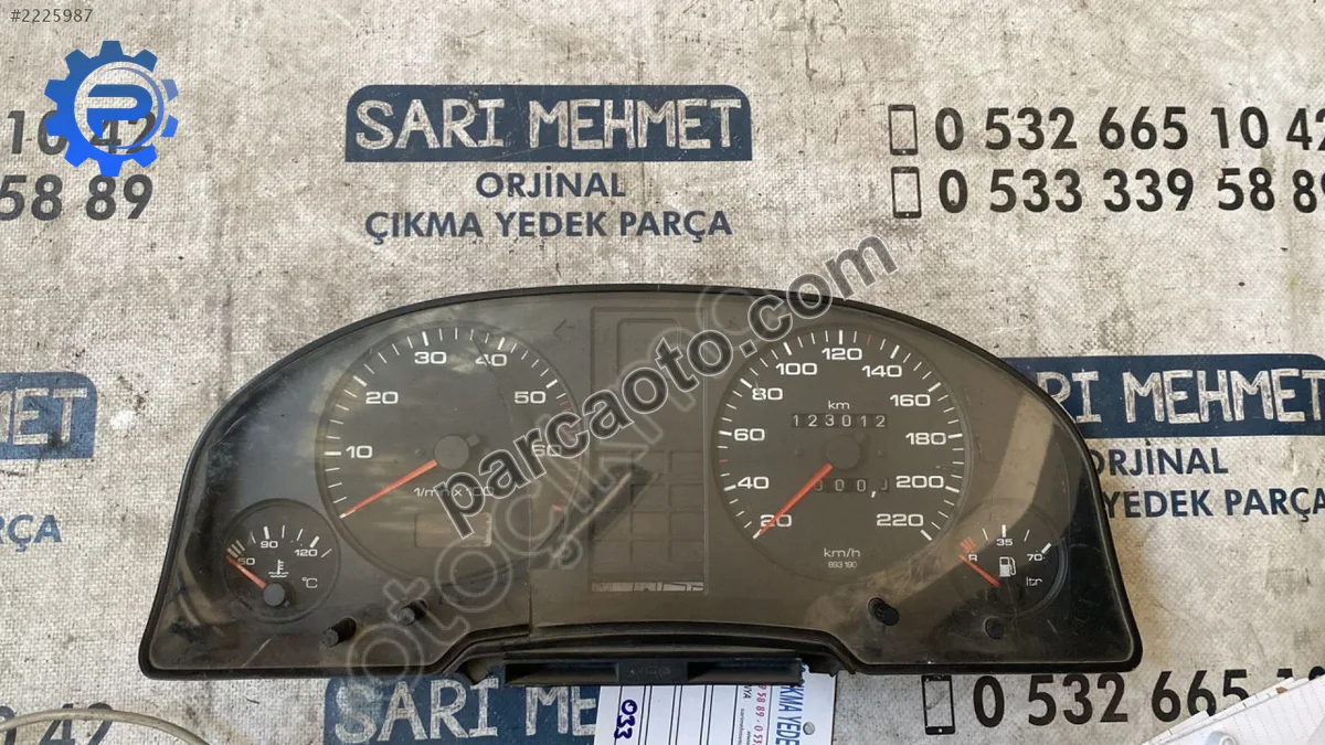 Audi 80 Serisi Gösterge Paneli - Konya Selçuklu
