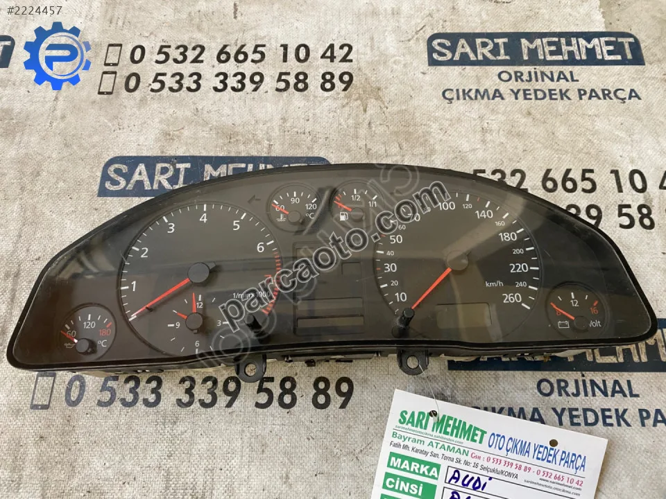 Audi A6 Gösterge Paneli - Konya Selçuklu