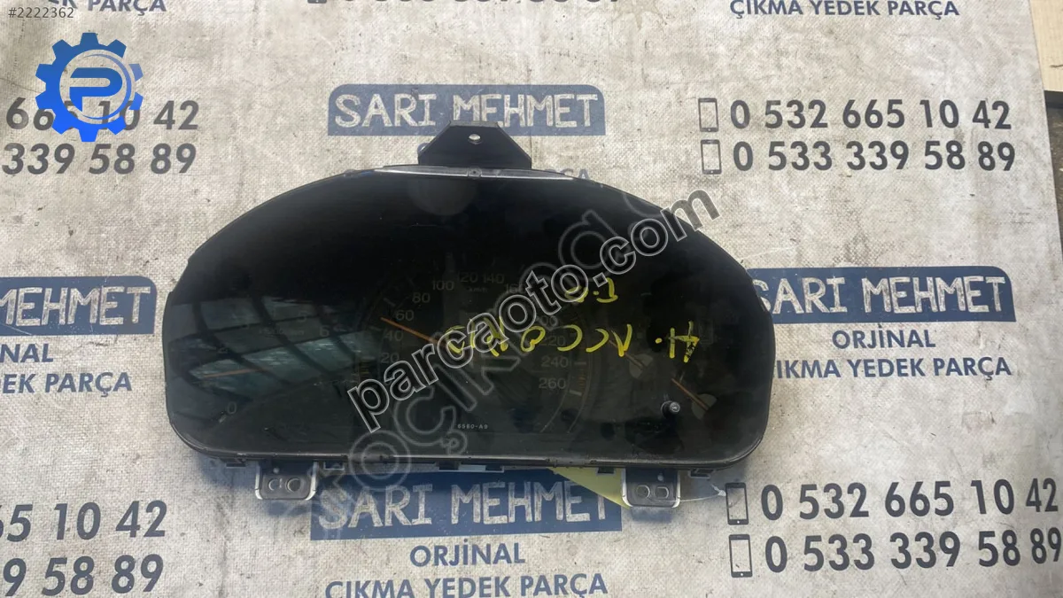 Honda Accord Gösterge Paneli - Konya Selçuklu