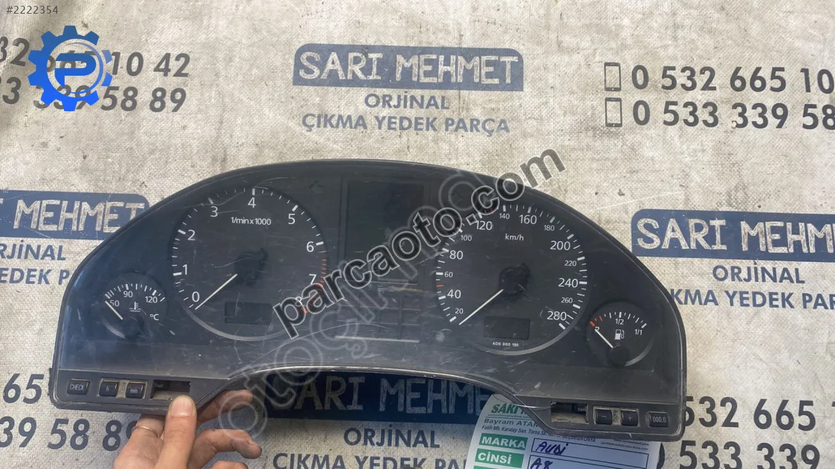 Audi A8 Gösterge Paneli - Konya Selçuklu