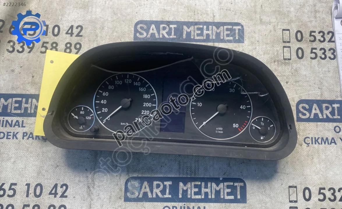 Mercedes A Serisi Gösterge Paneli - Konya Selçuklu