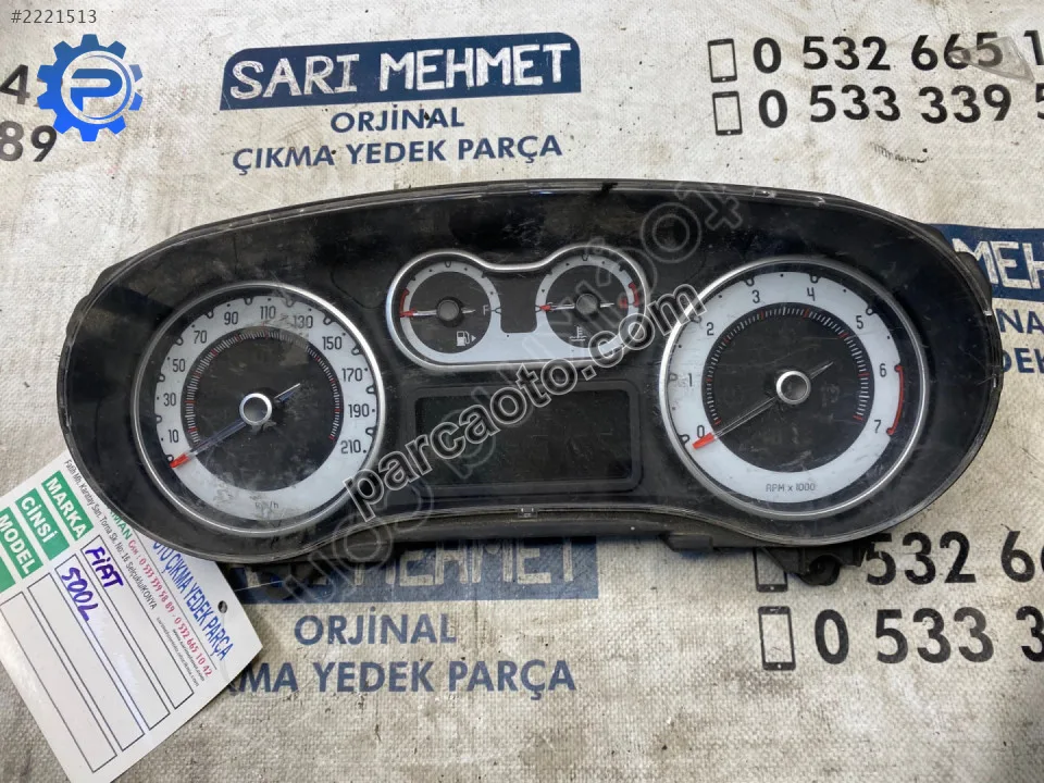 Fiat 500 Gösterge Paneli - Konya Selçuklu