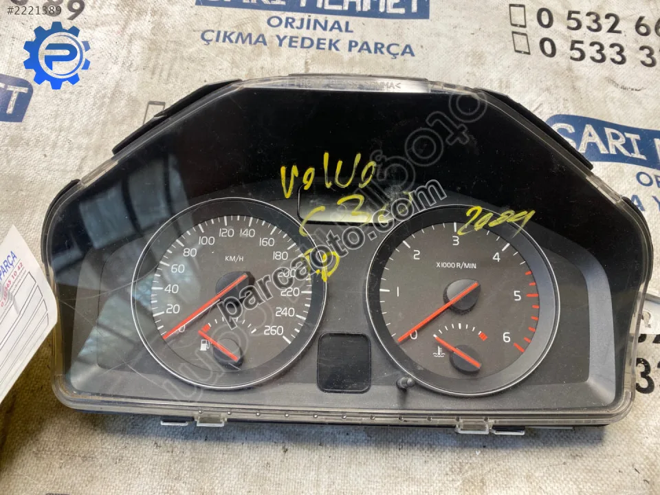 Volvo C30 Gösterge Paneli - Konya Selçuklu