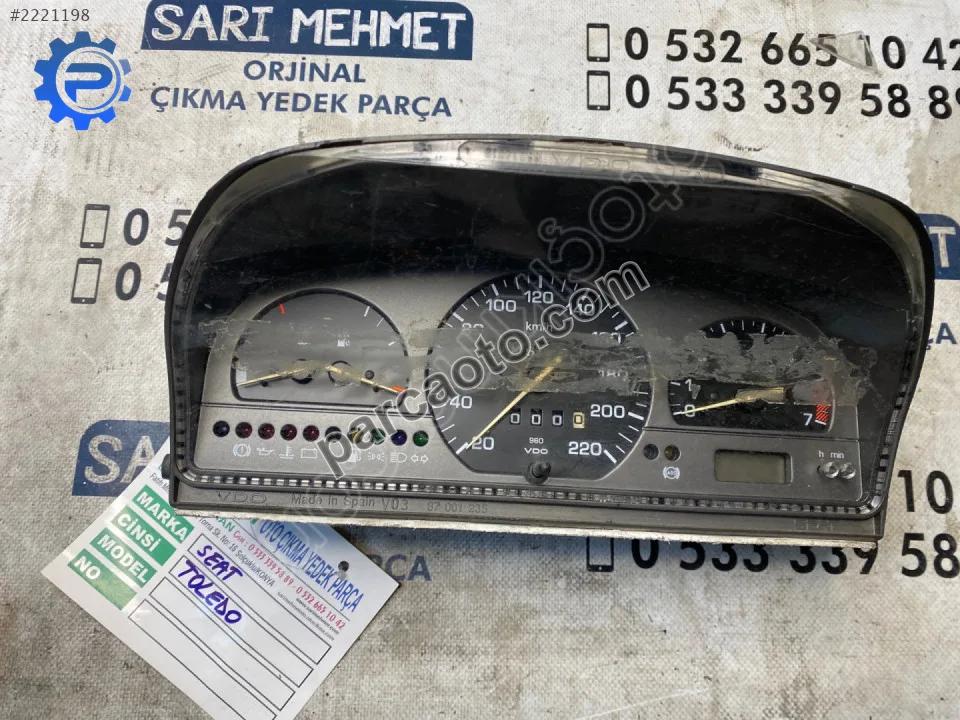 Seat Toledo Gösterge Paneli - Konya Selçuklu