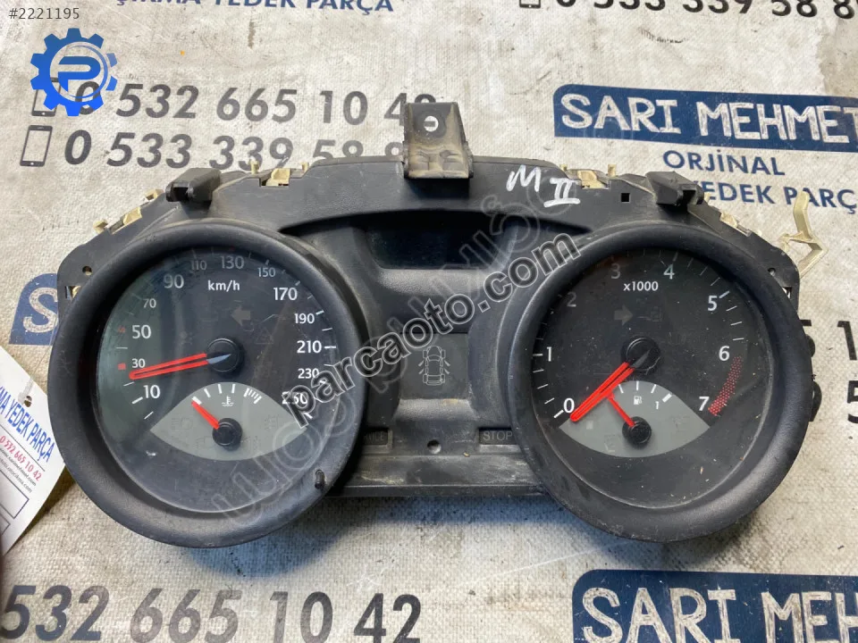 Renault Megane Gösterge Paneli - Konya Selçuklu