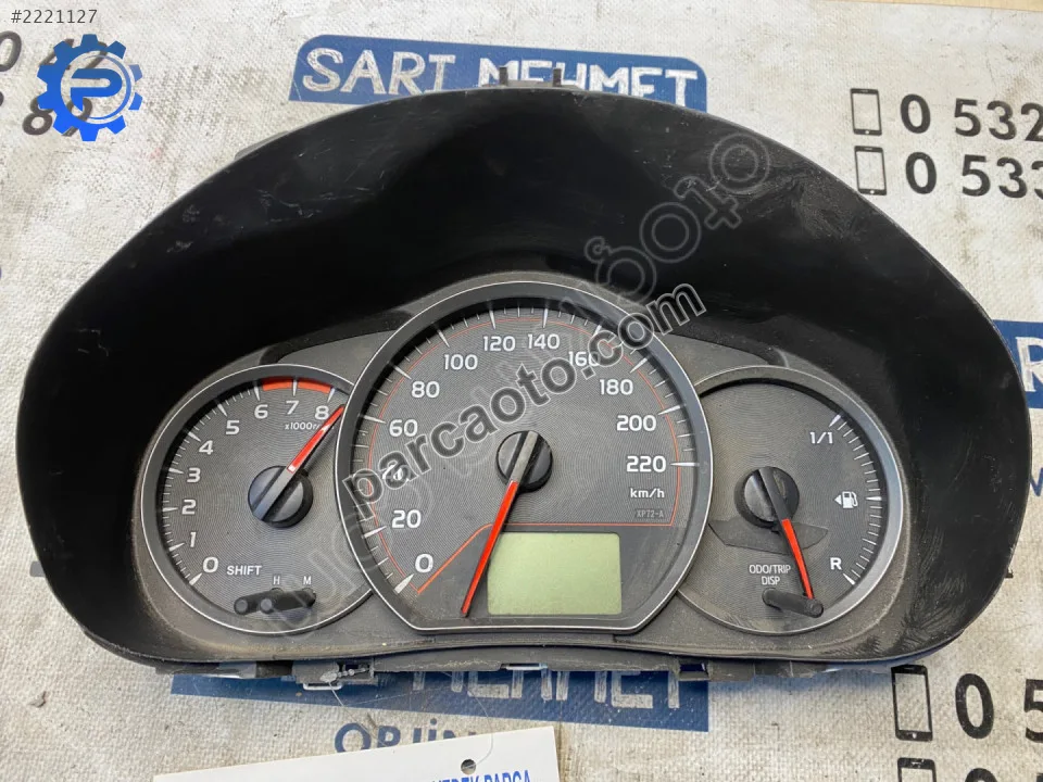Toyota Yaris Gösterge Paneli - Konya Selçuklu