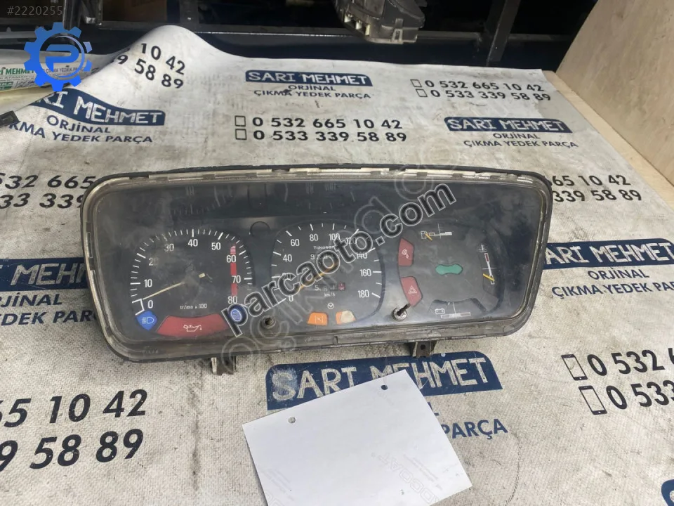 Renault R 12 Gösterge Paneli - Konya Selçuklu