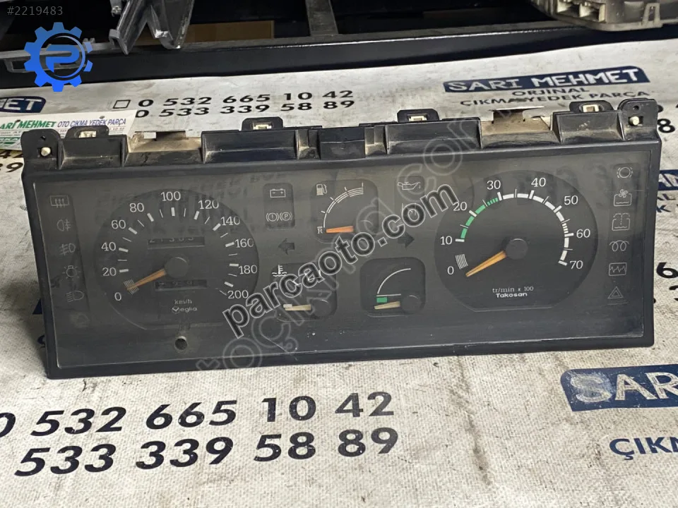 Çıkma renoult brodway kilometre saati
