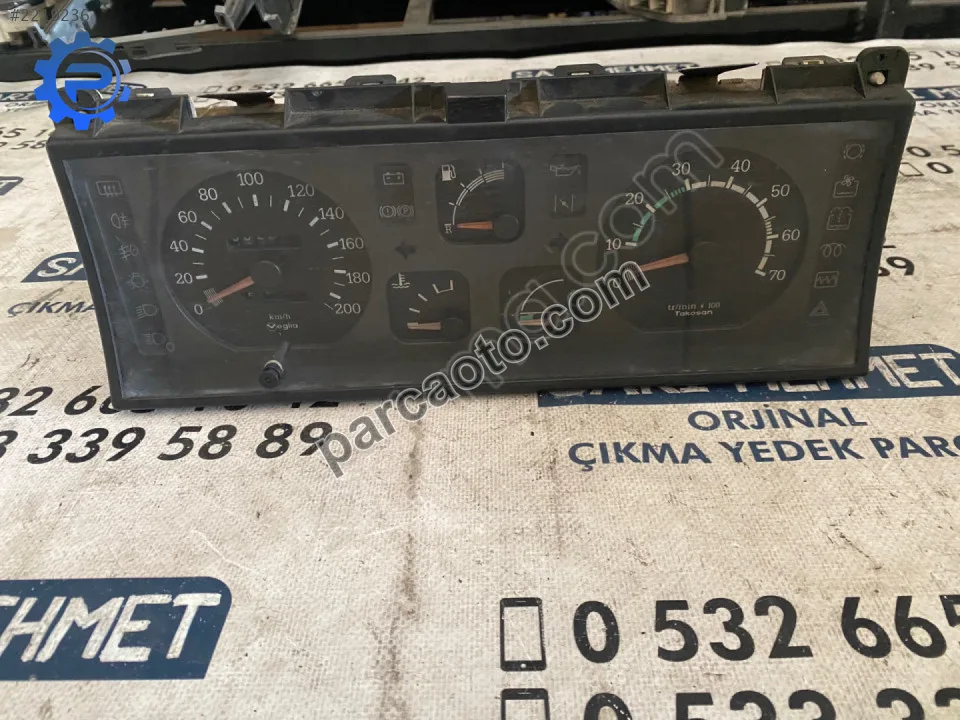 Renault R 9 Gösterge Paneli - Konya Selçuklu
