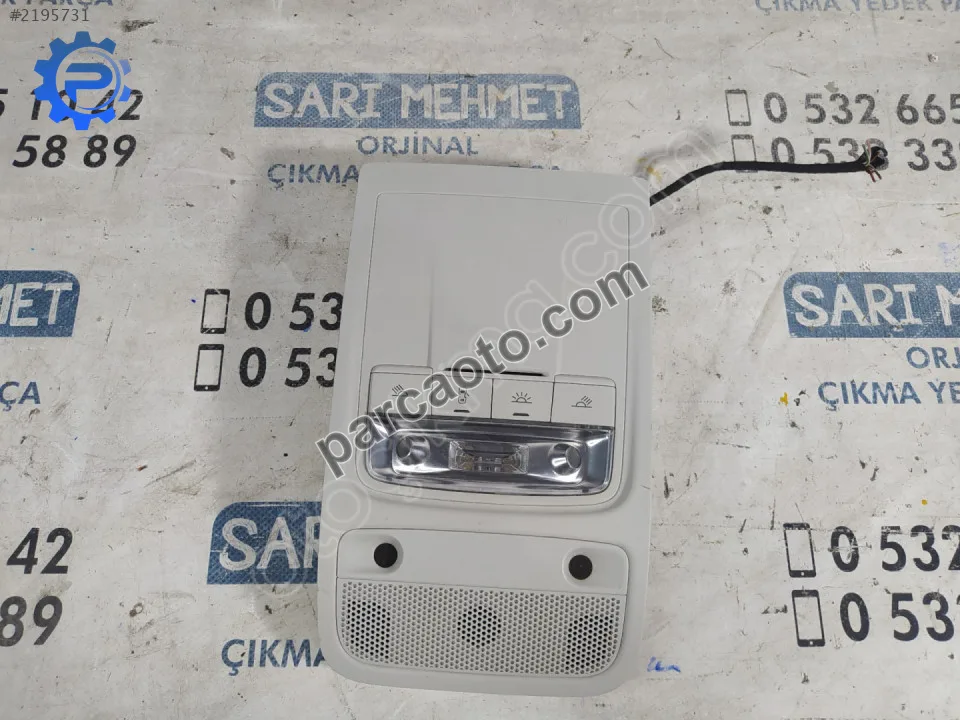 Çıkma audi a3 q3 tavan lambası 2013-2016