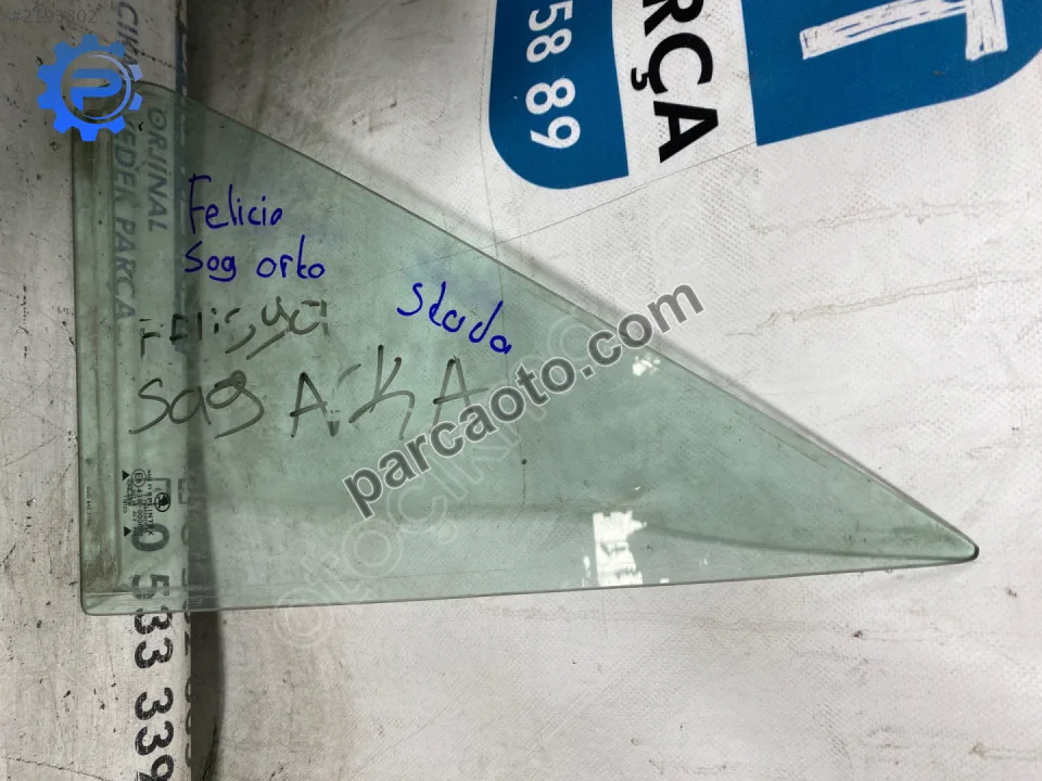 Skoda Felicia Kelebek Cam Arka - Konya Selçuklu