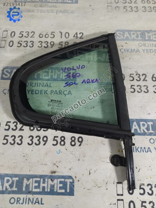 Volvo S60 Kelebek Cam Arka - Konya Selçuklu